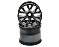 Losi Force Wheel with Cap Black Chrome LST XXL LOS44000