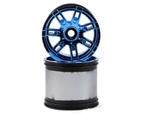 Losi LST 3XL-E 17mm Wheels in Blue Chrome (2) LOS44001
