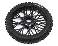 Losi Promoto-MX Dunlop MX53 Front Pre-Mounted Tire (Black)