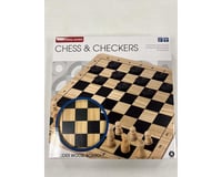 Merchant Ambassadors Wood Chess & Checkers Board (10.25")