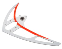 Mikado Logo 550 Carbon Vertical Fin (White/Orange)