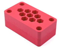 Maxline R/C Products 8x4.5x3" Foam Car Stand (Red) (1/8 Scale Buggy)