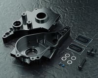 MST RMX/RRX 2.0 Aluminum Rear Gearbox Set (Black)