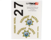 MyTrickRC California Highway Patrol Decal Set MYKST1