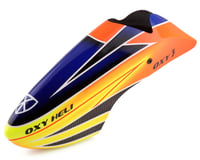 OXY Heli Oxy 3 Canopy (Scheme 1) (Orange/Yellow)