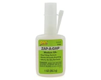Zap Adhesives Zap A Gap CA+ Glue 1 oz Thick PAAPT02