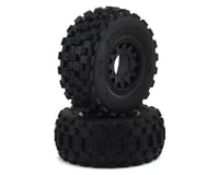 Pro-Line Badlands MX SC Tires w/Raid Wheels (Black) (2) (Slash Front)