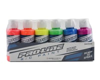 Pro Line RC Body Paint Fluorescent Color (6 Pack) PRO632303