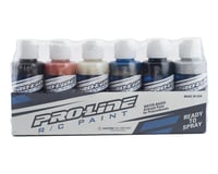 Pro Line RC Body Paint Pure Metal Set (6 Pack) PRO632305