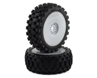 Pro-Line Badlands MX Pre-Mounted 1/8 Buggy Tires (White) (2)