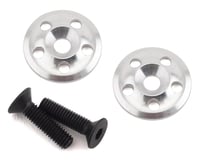 PSM UFO Aluminum 1/10 V2 Wing Button Mounts (Silver) (2)