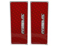 ProTek RC Universal Chassis Protective Sheet (Red) (2)