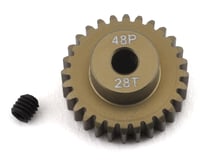 ProTek RC 48P Lightweight Hard Anodized Aluminum Pinion Gear (3.17mm Bore) (28T)
