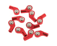 RC4WD Ext Offset Short Aluminum Rod End M3 Red (10)