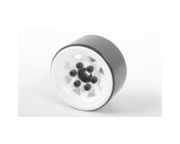 RC4WD Stamped Steel 1.0'' Beadlock Wheels (White) RC4ZW0111