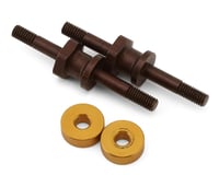 RC Project Xray XB8 Spring Steel Rear Shock Standoff (+3/0mm) (2)