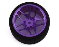 R-Design Futaba 10PX/7PX/4PX 10 Spoke Ultrawide Steering Wheel (Purple)