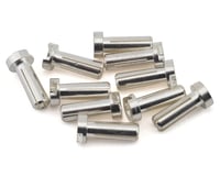 Ruddog 4mm Silver Male Bullet Plug (10) (14mm Long)