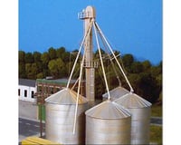 Rix Products HO Scale 90' Grain Elevator w/Ladders & Chutes