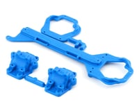 RPM LaTrax Teton/Rally Front/Rear Chassis & Differential Covers (Blue)