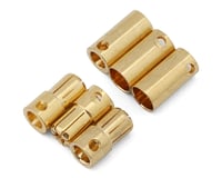 Samix 6.5mm High Current Bullet Plug Connectors Set (3 Male/3 Female)