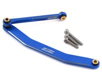 Samix FCX24 Aluminum Steering Link Set (Blue)