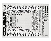 Schumacher Cougar SV2 Decal Sheet Set (2)