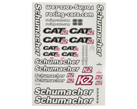 Schumacher CAT K2 Decal Sheet