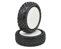 Schumacher Wide "Stagger Rib" 2.2" 1/10 4WD Front Buggy Carpet Tires (2)