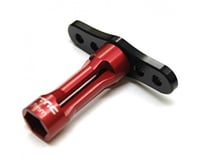 ST Racing Aluminum Long Shank 17mm Hex Nut Wrench Red STRSTRA17BKR