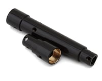 ST Racing Concepts SCX10 Pro Brass Front Axle Tubes (Black) (55g)