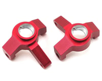 ST Racing Concepts SCX10 II Aluminum Steering Knuckles (Red)
