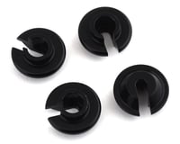 ST Racing Concepts Enduro Brass Lower Shock Retainers (Black) (4)