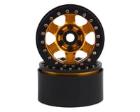 SSD RC Challenger 1.9" Beadlock Wheels (Gold) (2)