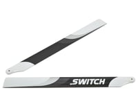 Switch Blades 253mm Premium Carbon Fiber Rotor Blade Set (Flybarless)