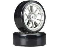 Tamiya 1/10 SD Drift Tech Tires/10-Spoke Whls 24mm