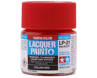 Tamiya LP-21 Italian Red Lacquer Paint (10ml)