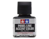 Tamiya Panel Line Accent Color 40ml Black TAM87131
