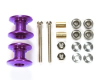 Tamiya JR Aluminum Double Rollers 13-12mm (Purple)