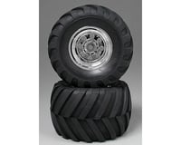 Tamiya Rear Tire/Wheel (2) (58242)