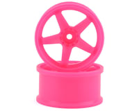 Topline N Model V3 High Traction Drift Wheels (Pink) (2)