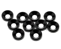 Tekno RC Countersunk Washers Black Anodized M4 (10) TKR1228