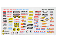 Traxxas Racing Sponsors Decal Sheet TRA2514