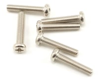 Traxxas screws, 3 x 15mm, Roundhead (6) TRA2563
