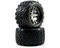 Traxxas Rear Only 2.8" Mounted All Star Wheels and Tires TRA3668A