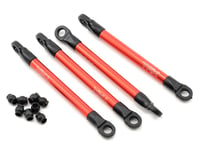 Traxxas Aluminum Push Rods Anodized Red VXL (4) TRA7118X