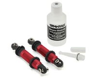 Traxxas Aluminum Red-Anodized Assembled GTS Shocks (2) TRA8260R