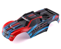 Traxxas Painted Red Maxx Body with Decal Sheet TRA8911P