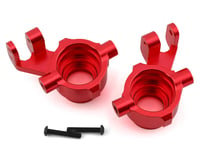 Traxxas Steering Blocks 6061-T6 Anodized Aluminum Red TRA8937R