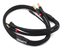 Trinity 2S Pro Charge Cables w/5mm Bullet Connector (Black)